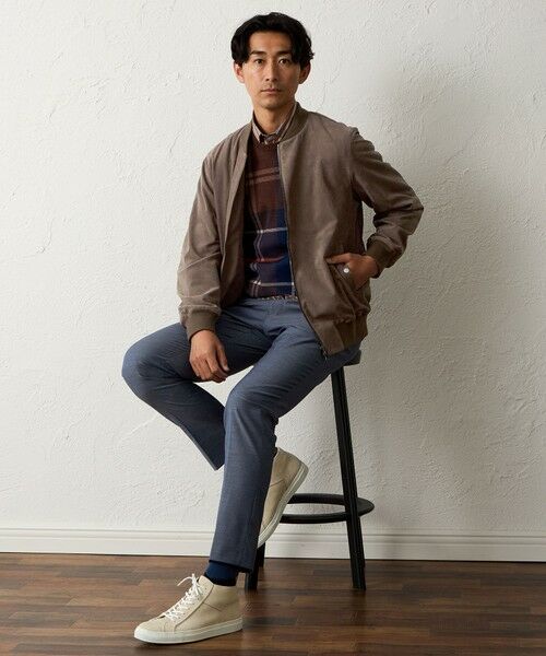 BAKER STREET / ベイカー・ストリート ブルゾン | ウルトラスエードボマージャケット | 詳細1