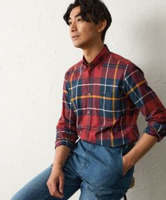 BAKER STREET / ベイカー・ストリート シャツ・ブラウス | ツイルタータンチェックシャツ(2L・3Lあり)