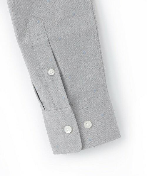 BAKER STREET / ベイカー・ストリート シャツ・ブラウス | ドットドビーシャツ | 詳細6