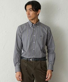 BAKER STREET / ベイカー・ストリート シャツ・ブラウス | マルチストライプシャツ(2L・3Lあり)