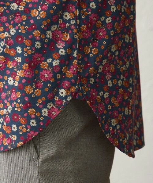 BAKER STREET / ベイカー・ストリート シャツ・ブラウス | フラワープリントシャツ(2L・3Lあり) | 詳細6