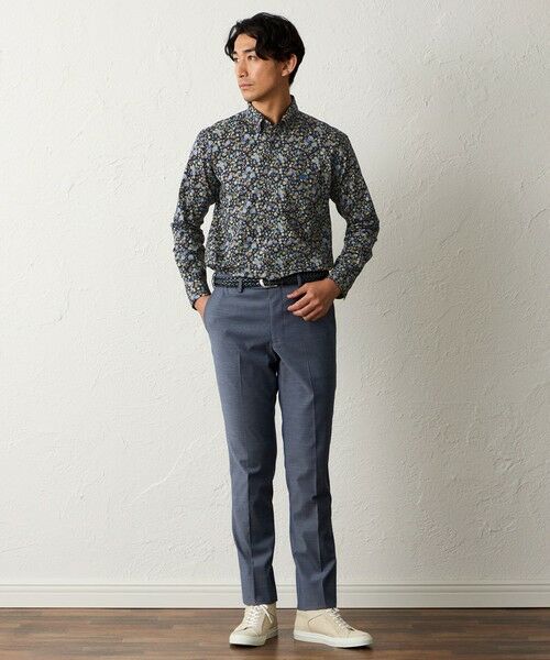 BAKER STREET / ベイカー・ストリート シャツ・ブラウス | フラワープリントシャツ(2L・3Lあり) | 詳細2