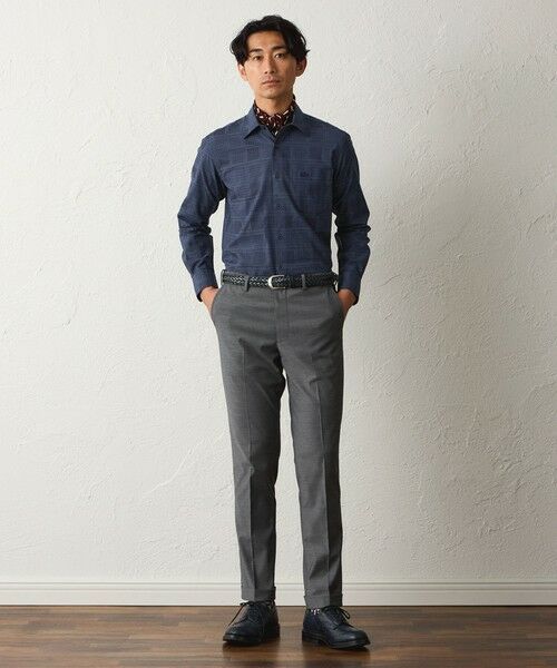 BAKER STREET / ベイカー・ストリート シャツ・ブラウス | デニムジャカードシャツ | 詳細1