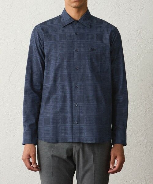 BAKER STREET / ベイカー・ストリート シャツ・ブラウス | デニムジャカードシャツ | 詳細2