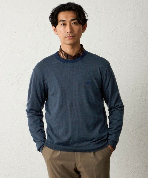 BAKER STREET / ベイカー・ストリート ニット・セーター | CASHWOOL クルーネックニット | 詳細1