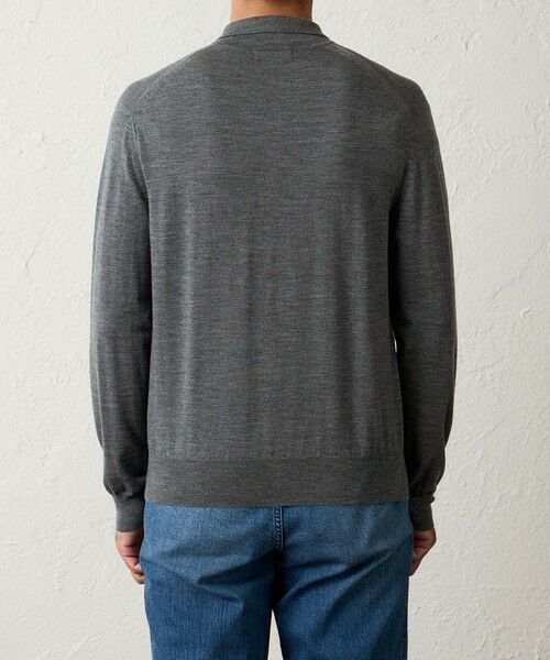 BAKER STREET / ベイカー・ストリート ニット・セーター | 【ウォッシャブル】WOOLBRID ニットポロシャツ | 詳細7