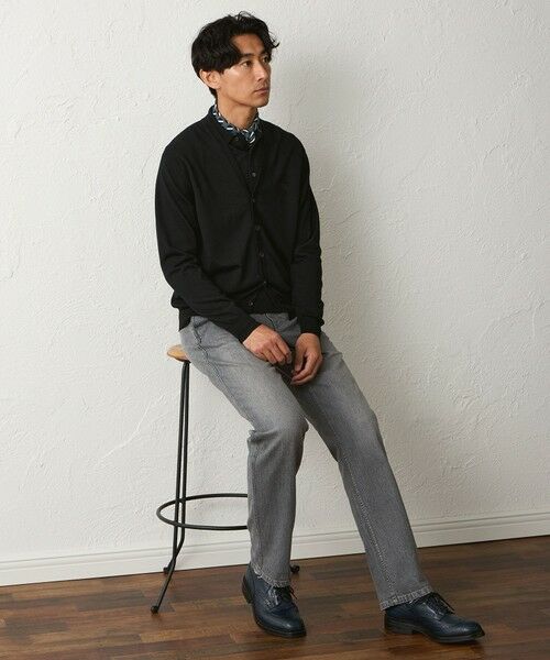 BAKER STREET / ベイカー・ストリート ニット・セーター | 【ウォッシャブル】WOOLBRID カーディガン | 詳細3