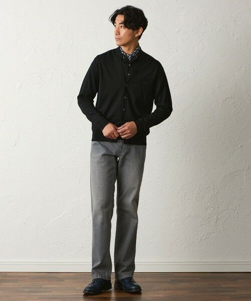 BAKER STREET / ベイカー・ストリート ニット・セーター | 【ウォッシャブル】WOOLBRID カーディガン | 詳細4