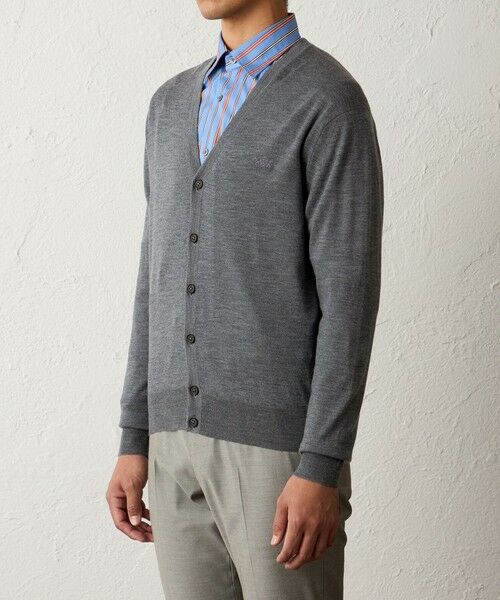 BAKER STREET / ベイカー・ストリート ニット・セーター | 【ウォッシャブル】WOOLBRID カーディガン | 詳細6