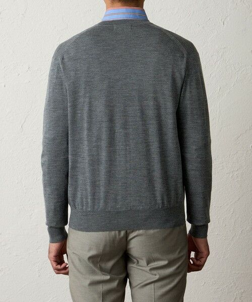 BAKER STREET / ベイカー・ストリート ニット・セーター | 【ウォッシャブル】WOOLBRID カーディガン | 詳細7