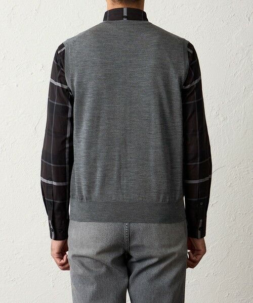 BAKER STREET / ベイカー・ストリート ニット・セーター | 【ウォッシャブル】WOOLBRID Vネックベスト | 詳細5