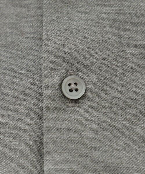 BAKER STREET / ベイカー・ストリート カットソー | デニム調ロングスリーブポロシャツ | 詳細10
