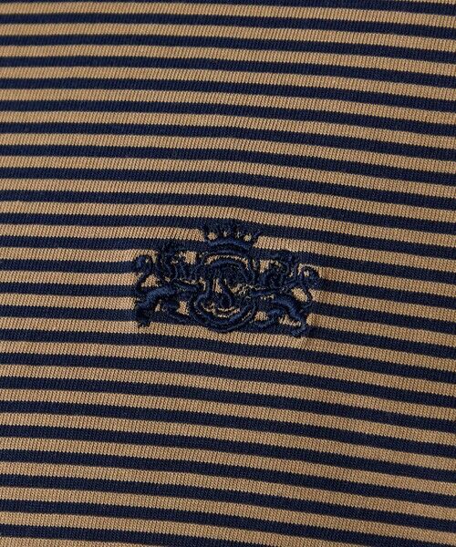 BAKER STREET / ベイカー・ストリート カットソー | マイクロボーダーモックネックTシャツ | 詳細7