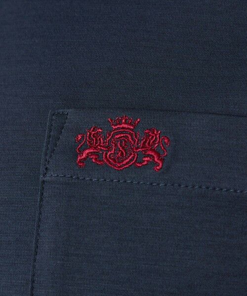 BAKER STREET / ベイカー・ストリート カットソー | ポンチクルーネックロングTシャツ | 詳細8