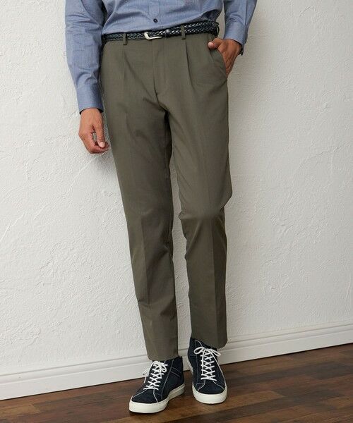 BAKER STREET/ベイカー・ストリート 【ウォッシャブル】【Adjustable Fit】ダブルピーチスキンチノパンツ グリーン2 XL(88) BAKER STREET/ベイカー・ストリート 【ウォッシャブル】【Adjustable Fit】ダブルピーチスキンチノパンツ グリーン2 XL(88)