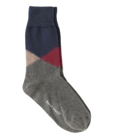 BAKER STREET / ベイカー・ストリート その他インナー・ルームウェア | バイカラーアーガイル・ソックス