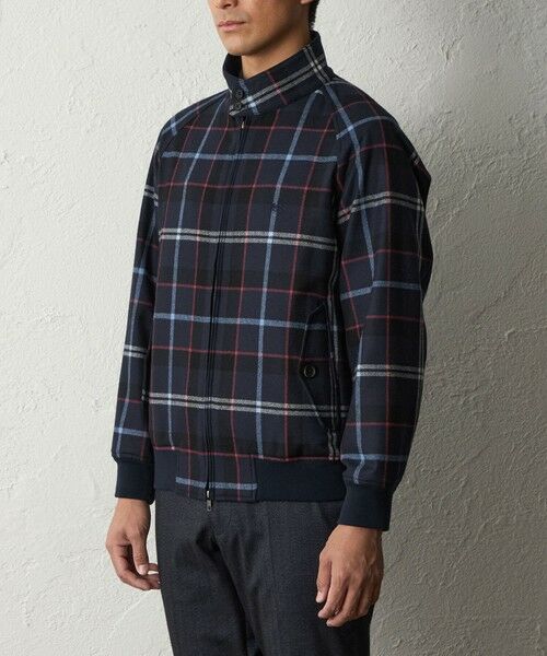 BAKER STREET / ベイカー・ストリート ブルゾン | ウールタータンハリントンジャケット | 詳細3