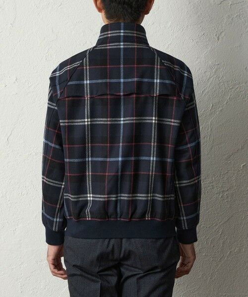 BAKER STREET / ベイカー・ストリート ブルゾン | ウールタータンハリントンジャケット | 詳細4