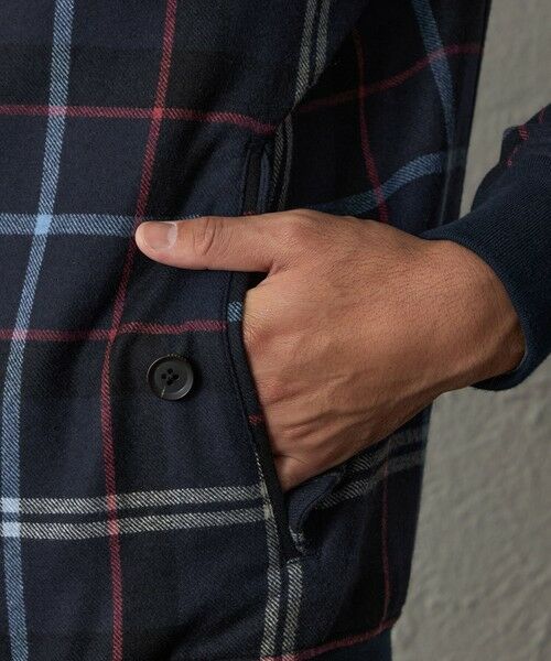 BAKER STREET / ベイカー・ストリート ブルゾン | ウールタータンハリントンジャケット | 詳細6