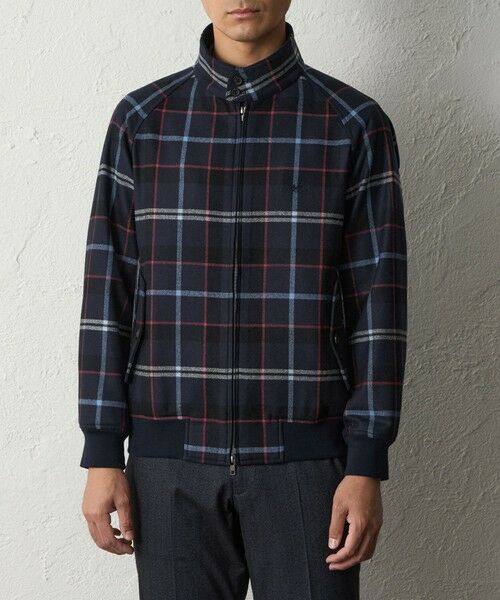 BAKER STREET / ベイカー・ストリート ブルゾン | ウールタータンハリントンジャケット | 詳細2