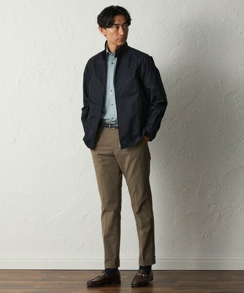 BAKER STREET / ベイカー・ストリート ブルゾン | 【はっ水】【ウォッシャブル】T/Cツイルハリントンジャケット | 詳細1