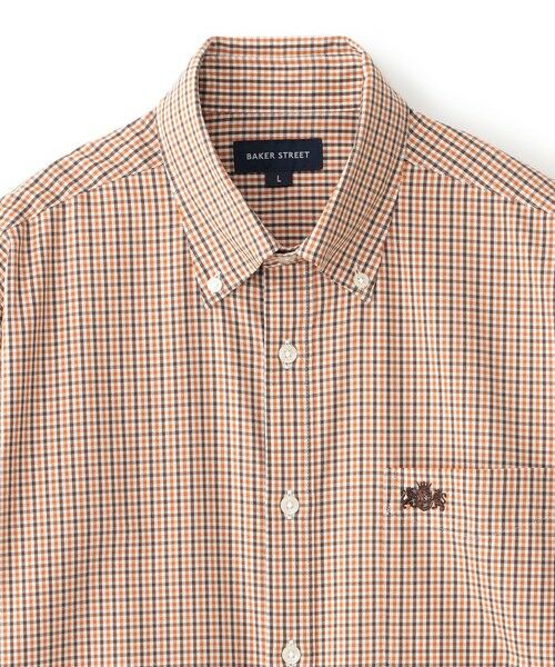 BAKER STREET / ベイカー・ストリート シャツ・ブラウス | ガンクラブシャツ(2L・3Lあり) | 詳細8