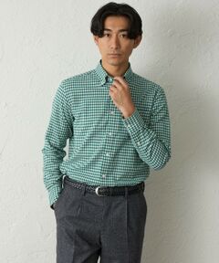 BAKER STREET / ベイカー・ストリート シャツ・ブラウス | ウールコットンギンガムチェックシャツ