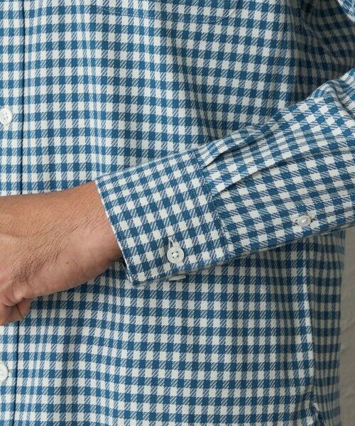 BAKER STREET / ベイカー・ストリート シャツ・ブラウス | ウールコットンギンガムチェックシャツ | 詳細9