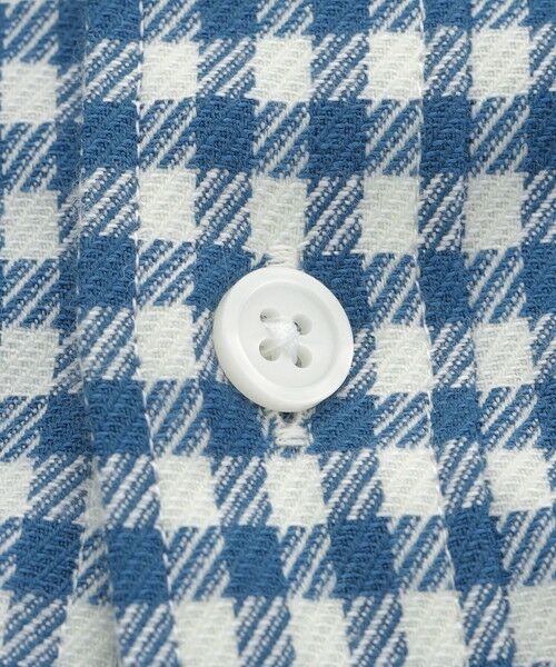 BAKER STREET / ベイカー・ストリート シャツ・ブラウス | ウールコットンギンガムチェックシャツ | 詳細10