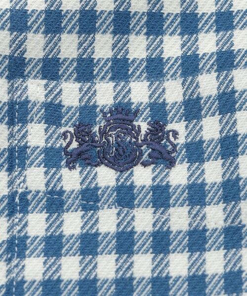 BAKER STREET / ベイカー・ストリート シャツ・ブラウス | ウールコットンギンガムチェックシャツ | 詳細11