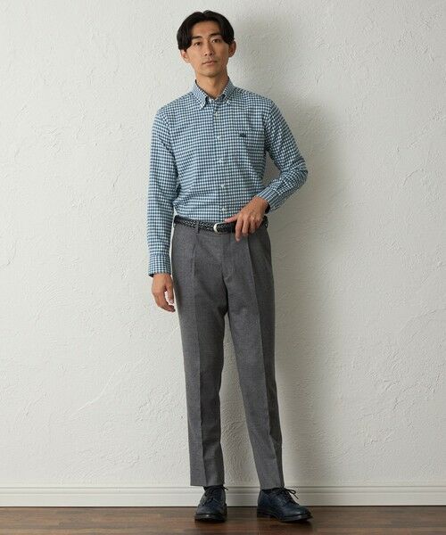 BAKER STREET / ベイカー・ストリート シャツ・ブラウス | ウールコットンギンガムチェックシャツ | 詳細2