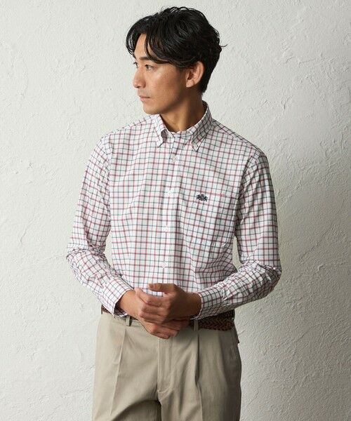 BAKER STREET / ベイカー・ストリート シャツ・ブラウス | AFTタッターソールシャツ(レッド1)