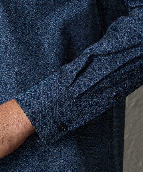 BAKER STREET / ベイカー・ストリート シャツ・ブラウス | ダイヤジャカードシャツ | 詳細7