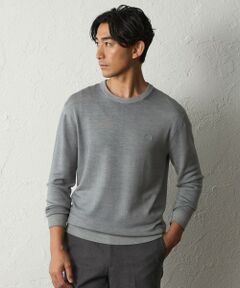 BAKER STREET / ベイカー・ストリート ニット・セーター | スノー加工クルーネックニット(2L・3Lあり)