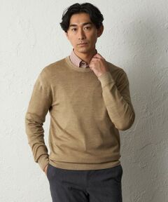 BAKER STREET / ベイカー・ストリート ニット・セーター | スノー加工クルーネックニット(2L・3Lあり)