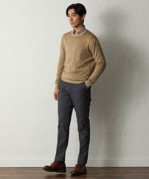 BAKER STREET / ベイカー・ストリート ニット・セーター | スノー加工クルーネックニット(2L・3Lあり) | 詳細4