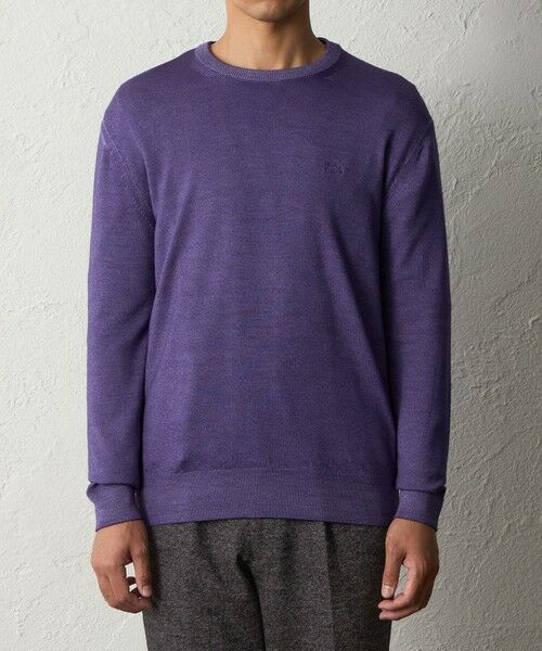 BAKER STREET / ベイカー・ストリート ニット・セーター | スノー加工クルーネックニット(2L・3Lあり) | 詳細6