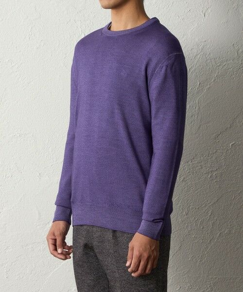 BAKER STREET / ベイカー・ストリート ニット・セーター | スノー加工クルーネックニット(2L・3Lあり) | 詳細7