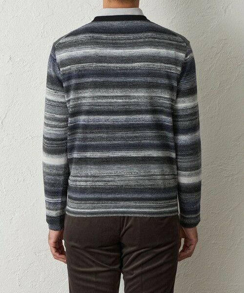 BAKER STREET / ベイカー・ストリート ニット・セーター | カスリクルーネックニット | 詳細4