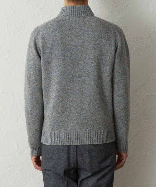 BAKER STREET / ベイカー・ストリート ニット・セーター | メランジハーフジップニット(2L・3Lあり) | 詳細7