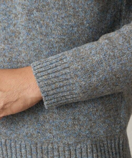 BAKER STREET / ベイカー・ストリート ニット・セーター | メランジハーフジップニット(2L・3Lあり) | 詳細8