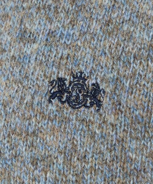 BAKER STREET / ベイカー・ストリート ニット・セーター | メランジハーフジップニット(2L・3Lあり) | 詳細9