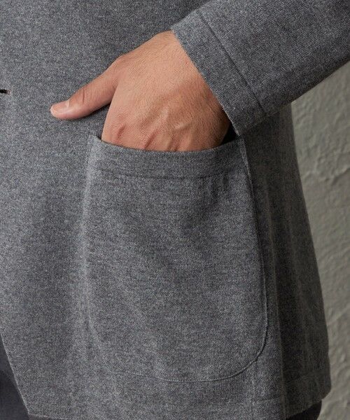 BAKER STREET / ベイカー・ストリート ニット・セーター | ウールコットンニットジャケット | 詳細6