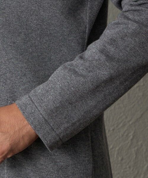 BAKER STREET / ベイカー・ストリート ニット・セーター | ウールコットンニットジャケット | 詳細7