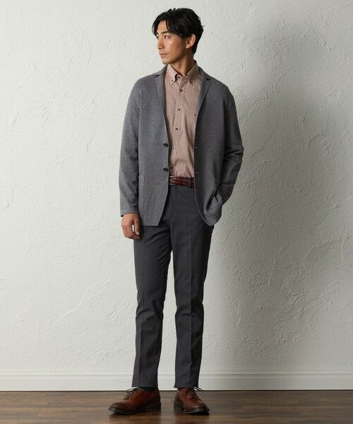 BAKER STREET / ベイカー・ストリート ニット・セーター | ウールコットンニットジャケット | 詳細1