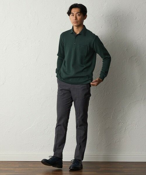 BAKER STREET / ベイカー・ストリート カットソー | 【ウォッシャブル】ウォームポロシャツ | 詳細4