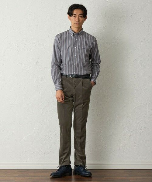 BAKER STREET / ベイカー・ストリート その他パンツ | 【セットアップ対応可能】【Adjustable Fit】ポリエステルヘリンボーンパンツ | 詳細3