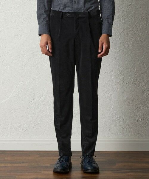 BAKER STREET / ベイカー・ストリート その他パンツ | 【セットアップ対応可能】【Adjustable Fit】ポリエステルヘリンボーンパンツ | 詳細4