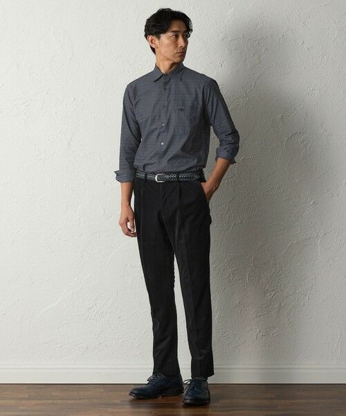 BAKER STREET / ベイカー・ストリート その他パンツ | 【セットアップ対応可能】【Adjustable Fit】ポリエステルヘリンボーンパンツ | 詳細1