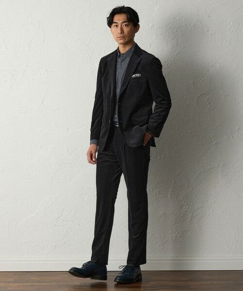 BAKER STREET / ベイカー・ストリート その他パンツ | 【セットアップ対応可能】【Adjustable Fit】ポリエステルヘリンボーンパンツ | 詳細2